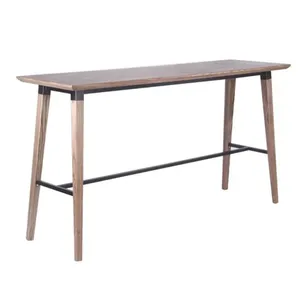 Rustikaler Holz-Hoch tisch im Industries til für den Bistro Pub Cocktail Dry Bar Table