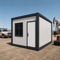 Maison conteneur modulaire démontable, logement préfabriqué pour travailleurs dans les projets miniers, les champs pétrolifères et les camps de travail
