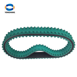 Courroies industrielles personnalisables en poly V revêtues de caoutchouc vert pour machine à laitue-Support OEM - Product Image 2