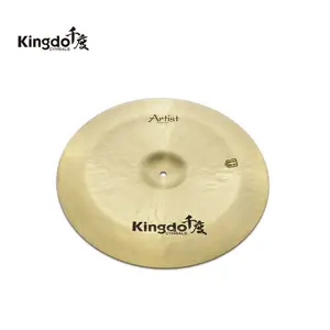Cymbale classique Kingdo faite à la main professionnelle Cymbales à tambour personnalisées B20 Classic Series 16 "Cymbale chinoise