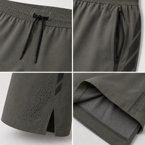 Shorts de sport athlétiques pour hommes, personnalisés, de qualité supérieure, à séchage rapide, pour la course à pied, la gym, l'entraînement, vêtements à marque privée - Product Image 4