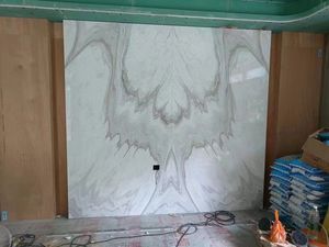 Dalles de marbre blanc grec Volakas en dolomite, pierre naturelle de haute qualité, polies, imperméables, modernes, OEM/ODM Goldtop Stone - Product Image 6