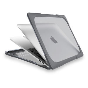 <span class=keywords><strong>Pour</strong></span> <span class=keywords><strong>Macbook</strong></span> <span class=keywords><strong>Air</strong></span> 13 housse d'ordinateur portable Slim Business Style étui de protection rigide avec béquille A1932 A2179 A2337 M1 étui de mode - Product Image 1