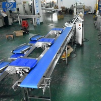 Ligne d'alimentation automatique de biscuits sandwich, machine à sandwichs de biscuits à la crème, ligne de production multi-fonctions Flow Pack
