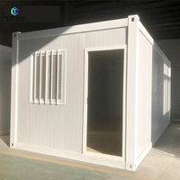 Maison Conteneur Pliante en Promotion – Habitation Préfabriquée Mobile en Panneaux Sandwich pour Bureau, Entrepôt, Atelier
