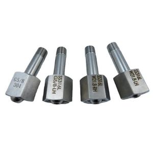 Adaptateur de bouteille de gaz en métal G5/8 avec connecteur W21.8 pour bouteilles de gaz d'azote/d'hydrogène CGA350/580/660 - Product Image 1