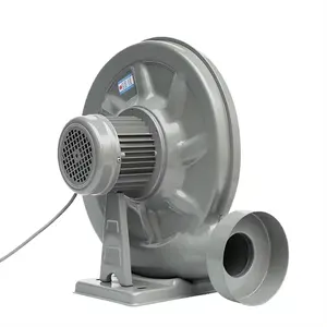750W 220V 60hz black color duct exhaust fan for laser cutting machine