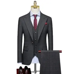 Fully Handmade Full Canvas Custom Suits Tailor Made Men Suit Factory High Quality Gary Men Suits