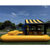 Barre gonflable chaude de piscine de PVC de piscine avec la plate-forme de loisirs de sièges