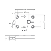 Serrure électronique à combinaison métallique Sargent and Greenleaf SG pour ATM, pièce SG10046120