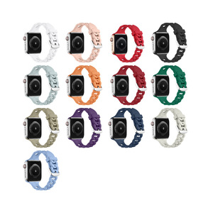 <span class=keywords><strong>Correa</strong></span> de silicona para <span class=keywords><strong>Apple</strong></span> <span class=keywords><strong>Watch</strong></span> Series 10 42mm 46mm <span class=keywords><strong>49mm</strong></span> Mujeres Niñas Pulsera <span class=keywords><strong>Correa</strong></span> para IWatch Band 8 9 - Product Image 6