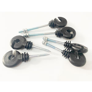 Aisladores OEM de proveedor Chino, valla eléctrica agrícola de servicio pesado, anillo de plástico aislante, cerca eléctrica, tornillo de aislamiento de alambre - Product Image 1
