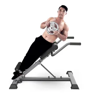 ZJFIT腹部健身锻炼器设备健身房长凳背部延伸罗马椅健身配件