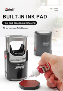 Genuine Deskmate RP-2582 Plastic Square Ink Self-Inking <strong>Stamp</strong> <strong>Return</strong> Seal RP Rectangular Text <strong>Stamp</strong> for Office Use - Product Image 6