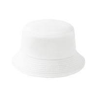 Chapeau seau en coton de qualité supérieure, casquette de protection solaire respirante de couleur personnalisée pour les activités de plein air d'été unisexe, vente en gros
