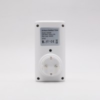 Hochwertige EU Deutsche Schuko-Standard IP44 Weiße 24-Stunden Outdoor Mechanische Zeitschaltuhr Steckdose 220-250V 40000W CE ROHS