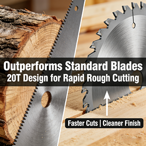 شفرات ماسية عالية الكفاءة من نوع TCT لمناشير النجارة الدائرية - Product Image 3