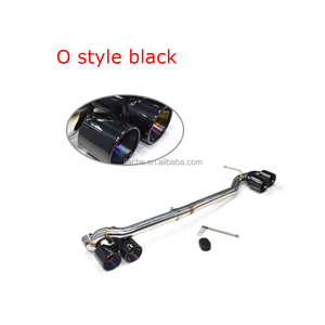 Punta de Escape de Acero Inoxidable para Automóvil, Punta de Fibra de Carbono Compatible con <span class=keywords><strong>BMW</strong></span> Serie 5 F10 F18 520 523 528 <span class=keywords><strong>530</strong></span> <span class=keywords><strong>M</strong></span> <span class=keywords><strong>Sport</strong></span> <span class=keywords><strong>M</strong></span> Tech - Product Image 2