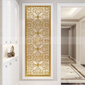 EX357 JYF Modern Home Commercial Stainless Steel Partition LaserCut Durable Foldable Art Theme Multi-Functional 2 Screens - Product Image 1