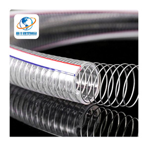 Flexível <span class=keywords><strong>pvc</strong></span> aço fio sucção mangueira composta alta pressão aço fio mangueira para irrigação sistema bomba sucção tubo - Product Image 2