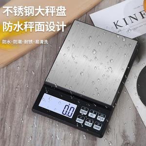 เครื่องชั่งดิจิตอล Changxie ความแม่นยำ 0.1 กรัม รับน้ำหนักได้ 10 กิโลกรัม พร้อมแท่นโลหะ สำหรับทำอาหารและอบขนม - Product Image 4