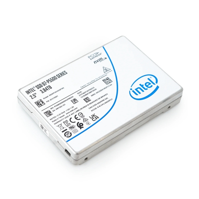 P5500 3.84TB Enterprise SSD | PCIe 4.0 NVMe U.2 Interface | Enterprise Read-Intensive SSD | Core for Cloud Data Center Storage