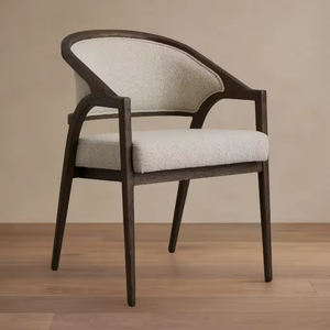 Chaise <span class=keywords><strong>de</strong></span> <span class=keywords><strong>salle</strong></span> <span class=keywords><strong>à</strong></span> <span class=keywords><strong>manger</strong></span> en tissu moderne <span class=keywords><strong>de</strong></span> luxe JP, chaise <span class=keywords><strong>à</strong></span> accoudoirs rembourrée pour hôtel - Product Image 4
