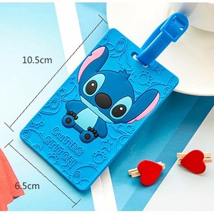 ป้ายติดกระเป๋าเดินทางการ์ตูน 2 มิติ PVC นิ่ม แบบกำหนดเอง ราคาถูก - Product Image 4