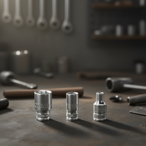 Fervi Hexagon <b>Socket</b> Wrench Normal Series 6mm 8mm 10mm Chrome Vanadium Steel - Product Image 3