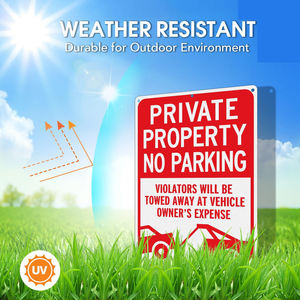 รูเจาะอลูมิเนียมสะท้อนแสงอะคริลิคอะลูมิเนียมใช้ในที่สาธารณะออกแบบตัวอักษรสีแดงสดแบบไม่ต้อง<span class=keywords><strong>จอด</strong></span><span class=keywords><strong>รถ</strong></span>ตามสั่ง - Product Image 2