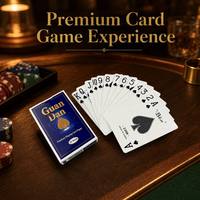 Cartes à jouer Guan Dan personnalisées OEM/ODM |   Jeu de cartes de poker familial écologique de qualité supérieure, 10 jeux de cartes |   Carton résistant et imperméable |