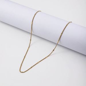 18K White Gold 2024 Hot Sale Simple Design Key Unisex Vintage Sweater Chain Jewelry <b>Bag</b> Necklaces - Product Image 3
