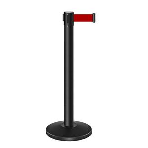 Stanchion retrattile della barriera di controllo della folla della posta della cinghia dell'acciaio inossidabile per la mostra o l'aeroporto - Product Image 1