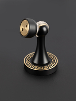 Butée de porte magnétique en laiton massif, style classique, design créatif, quincaillerie de porte intérieure, fabrication exquise, vente chaude