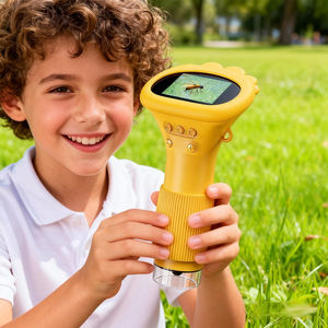 ALEEZI 372 Jouet scientifique d'extérieur pour enfants, <span class=keywords><strong>microscope</strong></span> numérique portable à grossissement 1000X pour enfants, <span class=keywords><strong>microscope</strong></span> pour enfants - Product Image 1