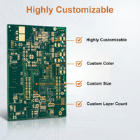 Montaje de PCB SMT de Precisión con Inspección AOI Estricta