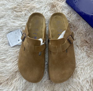 Sandalias <span class=keywords><strong>Birkenstock</strong></span> de Alta Calidad para Exteriores, Planas, Tipo Mule, de Cuero Genuino, Ligeras, para <span class=keywords><strong>Hombre</strong></span> y Mujer, para Todas las Temporadas - Product Image 2