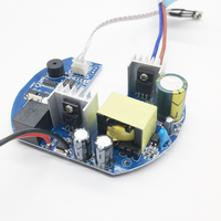 Circuit de ventilateur de plafond ca cc 60w Kit de contrôle en forme de U carte pcb