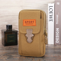 Sac de ceinture tactique Molle EDC pour homme, sac de téléphone portable, porte-gadget utilitaire, organisateur de téléphone portable