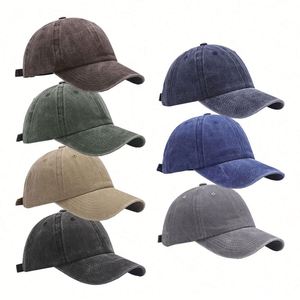 Design Double-Stitched Corduroy Baseball Cap Unisex Fall Fashion Cotton <b>Hat</b> with OEM Embroidery Trendy Sport Baseball Cap - Product Image 1