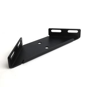Soporte de Esquina Trapezoidal de Metal Negro para Camas, Conector Duradero, Accesorio de Ferretería - Product Image 4