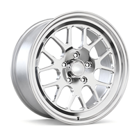 Jantes forgées 3 pièces style S77 de 15, 17, 18 pouces, polies, à déport profond, 18x9 11x11 5x120 5x115 pour Camaro Challenger, idéales pour la course de dragster