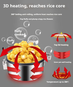 เครื่องทำป๊อปคอร์นไฟฟ้าแบบสองหม้อ สำหรับอุตสาหกรรม/เชิงพาณิชย์ ขนาด<span class=keywords><strong>ออนซ์</strong></span> - Product Image 5