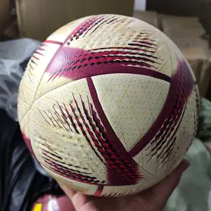 Bola de futebol PU PVC de alta qualidade para futebol indoor e exterior tamanho 5 bolas de futebol