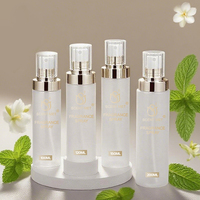 Vaporisateur d'ambiance personnalisé 200 ml en tissu, pulvérisateur doré, bouteille PET dépolie, désodorisant pour vêtements, assainisseur d'air, vente en gros