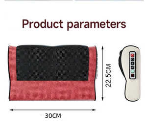 Direct Electric Shiatsu Kneading <b>Massage</b> Pillow <b>with</b> <b>Neck</b> & Back Infrared <b>Heating</b> Musical Function Home Plug-in Design - Product Image 6
