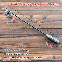 Vente chaude nouvel outil de désherbage de jardin durable outil de jardinage de légumes en acier au manganèse Portable