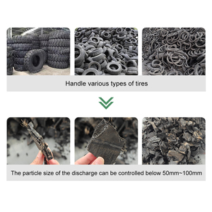 Máquina de reciclaje de neumáticos de doble eje/trituradora de metal/trituradora de plástico de <span class=keywords><strong>segunda</strong></span> <span class=keywords><strong>mano</strong></span> gran oferta - Product Image 1