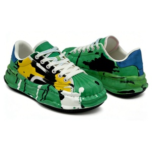 Chaussures en toile respirantes à semelle épaisse, vente en gros, OEM/ODM, usine de Jinjiang, faible MOQ, chaussures en toile unies - Product Image 3