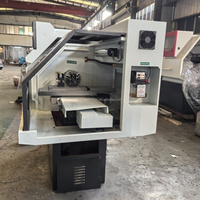 Tour CNC horizontal compact CK0640, machine de tournage automatique légère pour petits arbres et disques métalliques